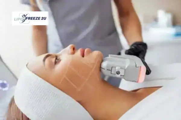 image of HIFU Hammersmith treatment in progress.