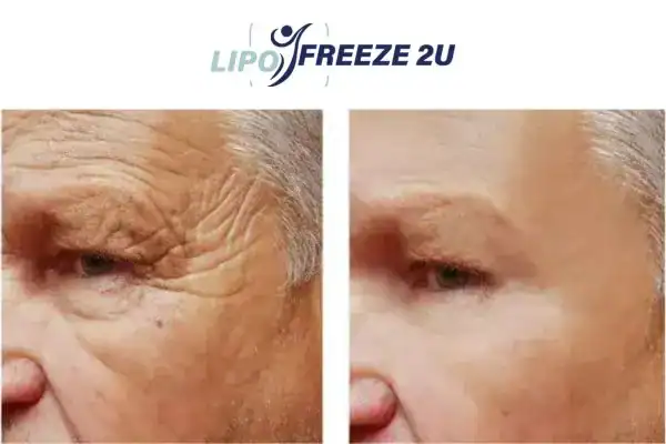 Mens before and after Morpheus 8 Hammersmith results.