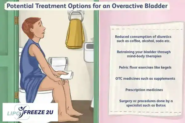image of woman on toilet because of an overactive bladder Hammersmith
